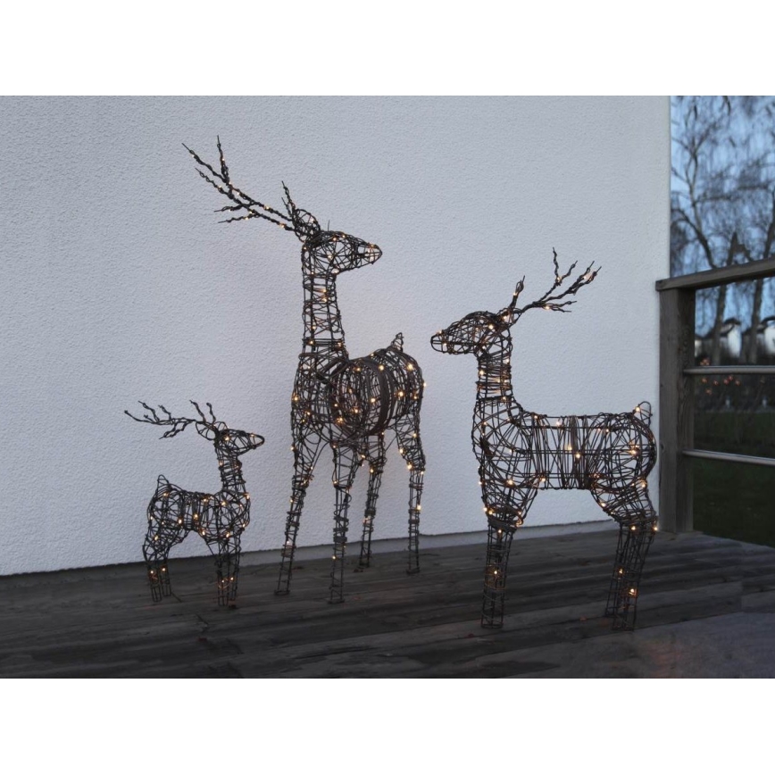 Eglo - LED utomhus juldekoration  24xLED/0,06W/3xAA IP44