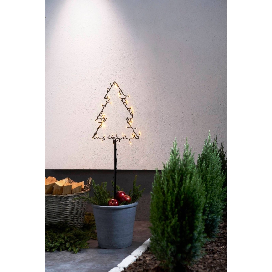 Eglo - LED-utomhus juldekoration, LED-träd, 3xAA, IP44