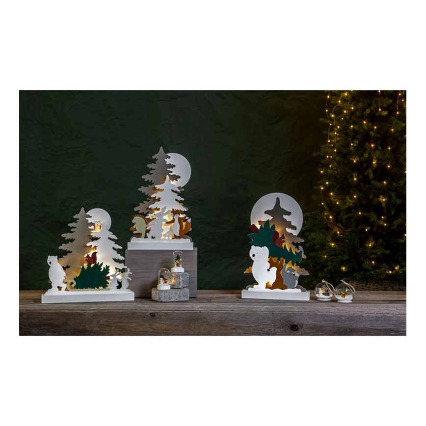 Eglo - LED juldekoration  10xLED/0,03W/2xAA