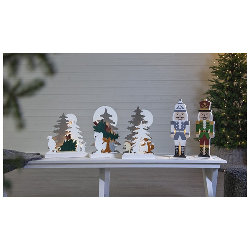 Eglo - LED juldekoration  10xLED/0,03W/2xAA