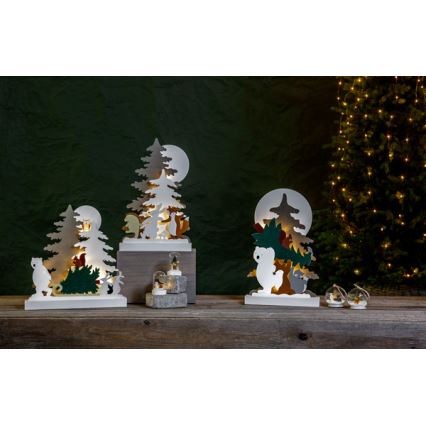 Eglo - LED juldekoration  10xLED/0,03W/2xAA