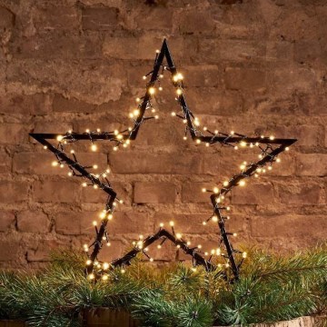 Eglo 411355 - LED juldekoration för utomhusbruk SPIKY 140xLED/0,066W/31V/230V 73x60 cm IP44