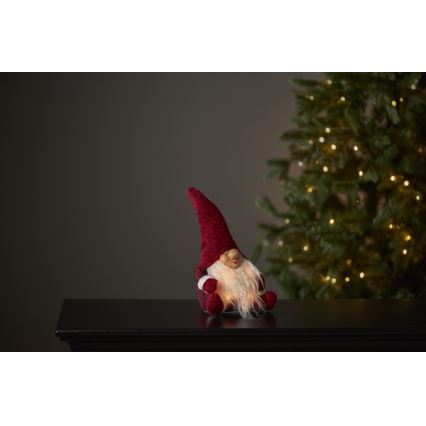 Eglo - LED Juldekoration  4xLED/0,06W/3xAA röd