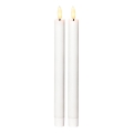 Eglo 411505 - Set med 2 LED-ljus FLAMME LED/1xAAA, vit