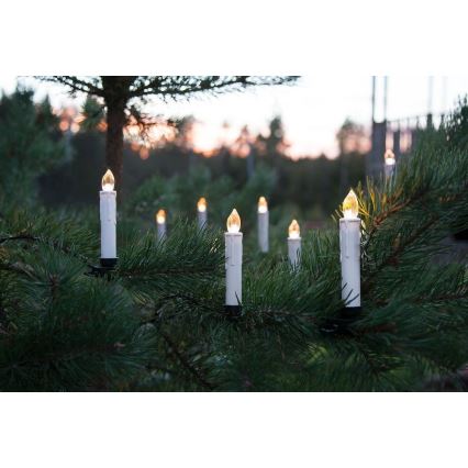 Eglo - SET MED 5x LED-belysning för julgranen 1xLED/0,06W/1xAA IP44