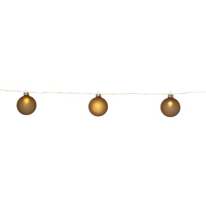 Eglo 411557 - ljusslinga BLISS 22xLED/3xAA 2,6m varmvit