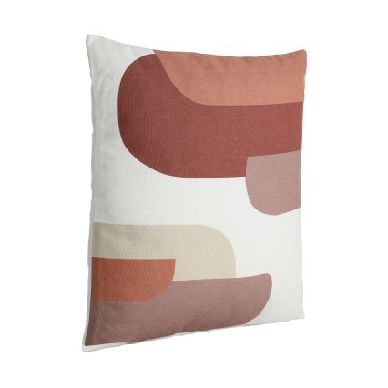 Eglo 420007 - Dekorationskudde CHEVERY 45x45 cm vit/röd