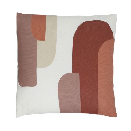 Eglo 420007 - Dekorationskudde CHEVERY 45x45 cm vit/röd