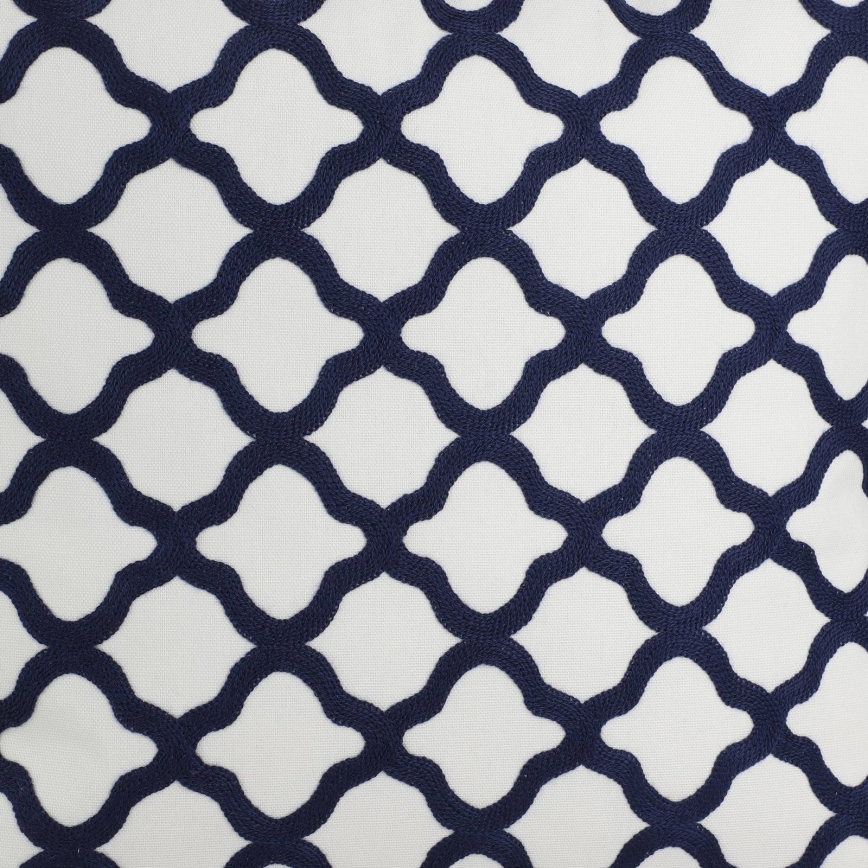 Eglo - Dekorativ kuddfodral 45x45 cm vit/blå