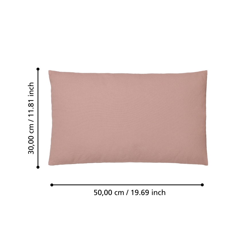 Eglo 420029 - Dekorationskudde ILES 30x50 cm rosa