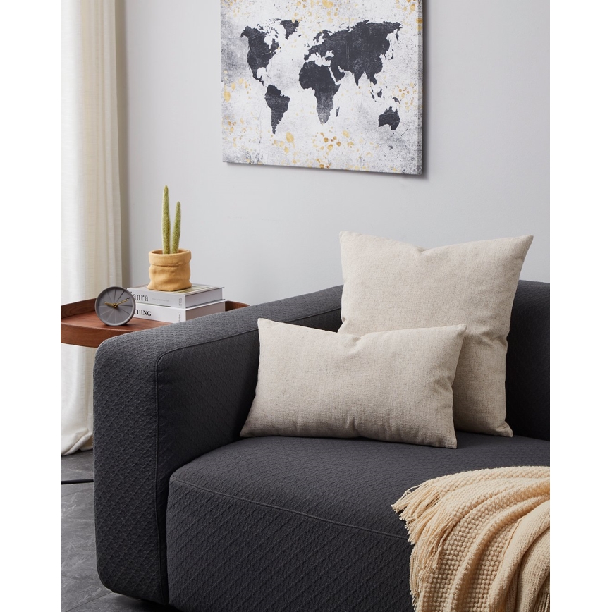 Eglo 420032 - Dekorativ kudde ILES 30x50 cm beige