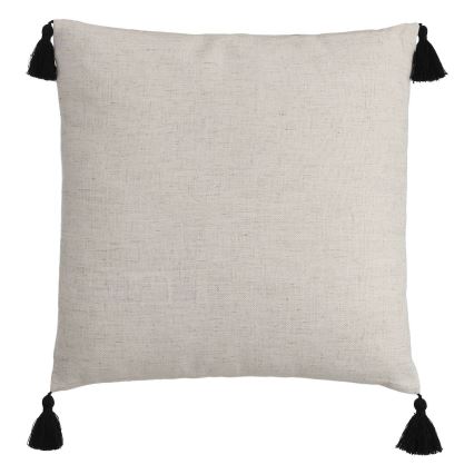 Eglo 420079 - Dekorativ kudde CHEVERY 45x45 cm beige/svart