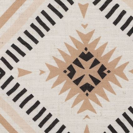 Eglo 420079 - Dekorativ kudde CHEVERY 45x45 cm beige/svart