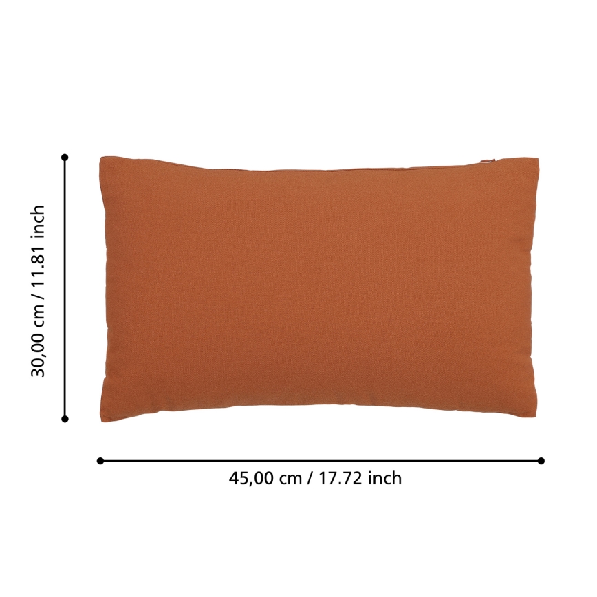 Eglo 420086 - Dekorationskudde ILES 30 x 45 cm orange