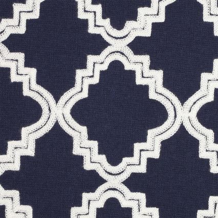 Eglo 420096 - Dekorationskudde BERHALA 45x45 cm blå/vit