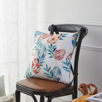 Eglo 420101 - Dekorativ kudde GEBENG 45x45 cm blå/röd