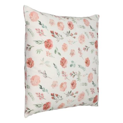 Eglo 420102 - Dekorativ kudde GEBENG 45x45 cm vit/rosa