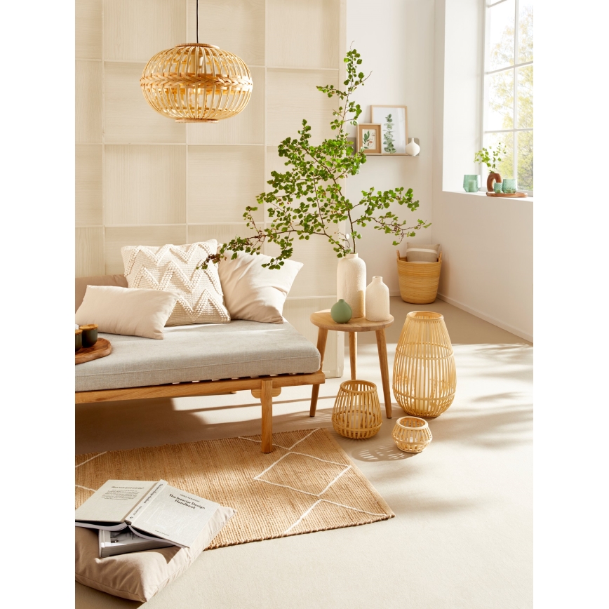 Eglo 420113 - Dekorativ kudde BETAMPONA 30x50 cm beige