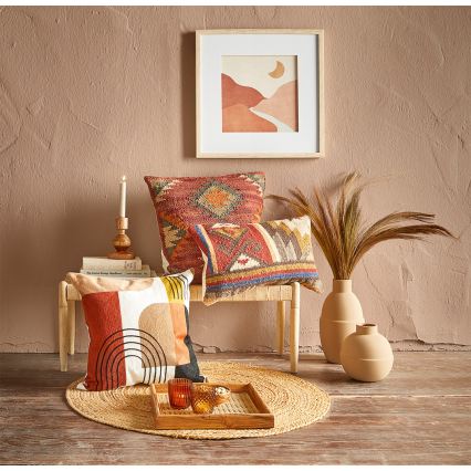 Eglo 420119 - Dekorationskudde CHEVERY 30x50 cm brun