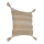 Eglo 420128 - Dekorativ kudde CHEVERY 45x45 cm brun