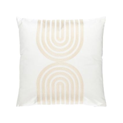 Eglo 420238 - Dekorativ kudde BERHALA 45x45 cm vit/beige
