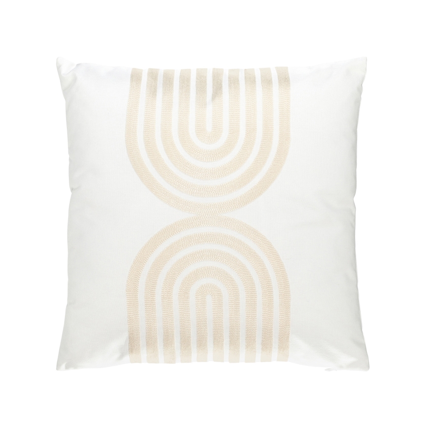 Eglo 420238 - Dekorativ kudde BERHALA 45x45 cm vit/beige