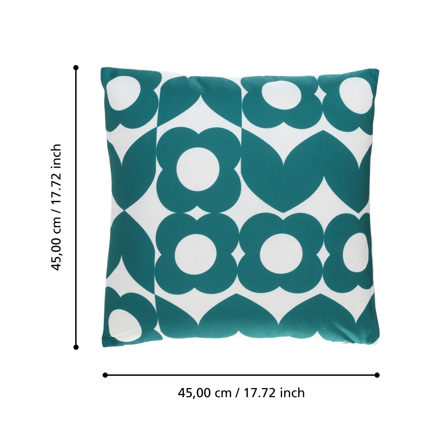 Eglo 420246 - Prydnadskudde TSUNAN 45x45 cm grön