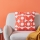 Eglo 420247 - Dekorativ kudde TSUNAN 45x45 cm orange