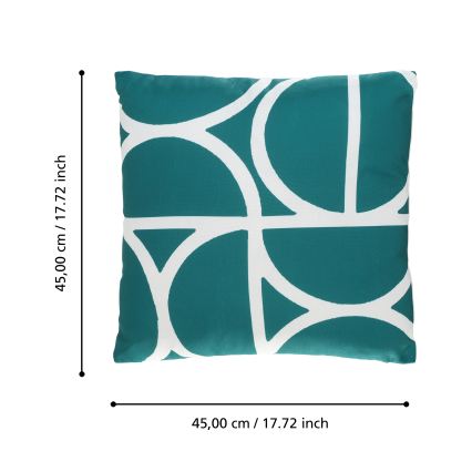 Eglo 420249 - Dekorativ kudde TSUNAN 45x45 cm grön