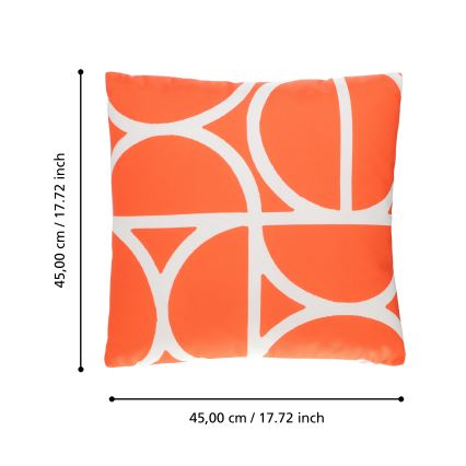 Eglo 420251 - Prydnadskudde TSUNAN 45x45 cm orange