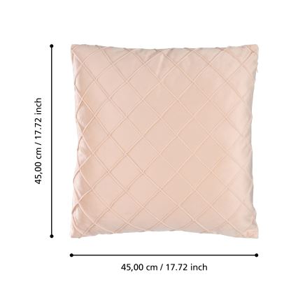 Eglo 420253 - Dekorativ kudde SHOURA 45x45 cm rosa