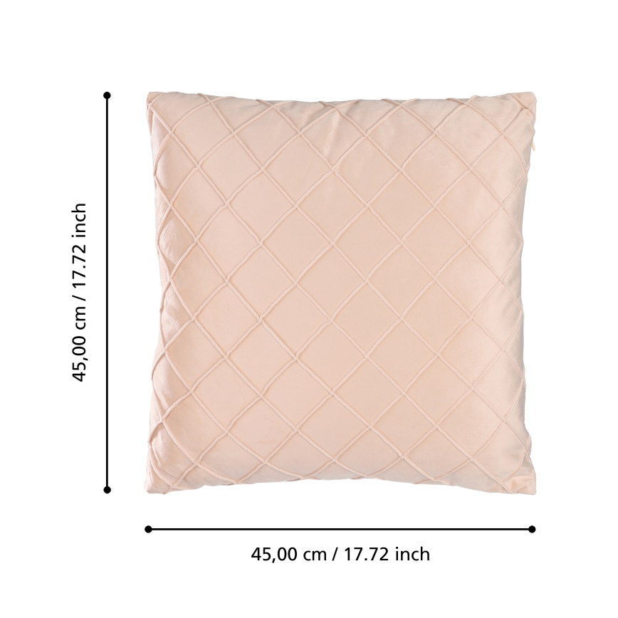 Eglo 420253 - Dekorativ kudde SHOURA 45x45 cm rosa