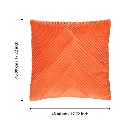 Eglo 420264 - Prydnadskudde SHOURA 45x45 cm orange