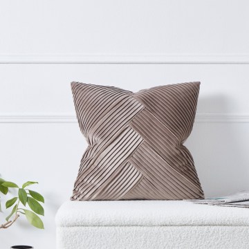 Eglo 420266 - Dekorationskudde SHOURA 45x45 cm brun
