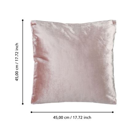 Eglo 420268 - Dekorativ kudde SINGU 45x45 cm rosa