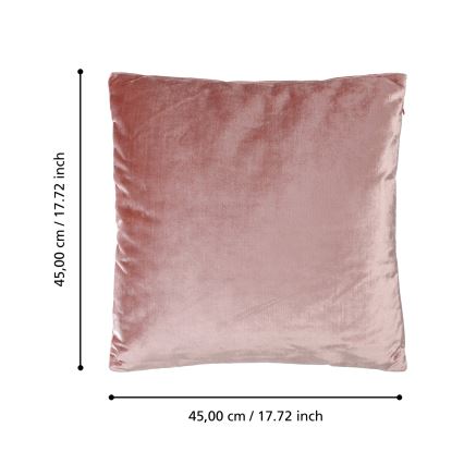 Eglo 420269 - Dekorativ kudde SINGU 45x45 cm rosa