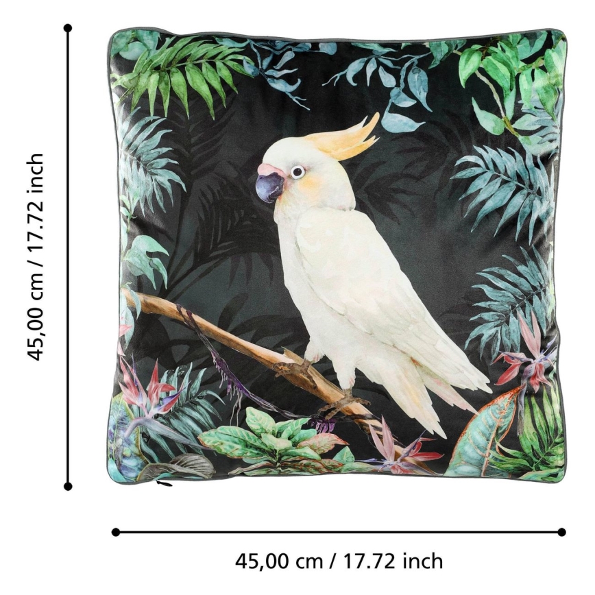 Eglo - Dekorativ kudde 45x45 cm färgrik