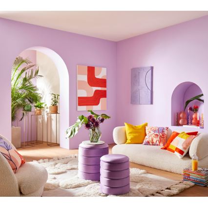 Eglo 420289 - Prydnadskudde BERHALA 50x50 cm gul