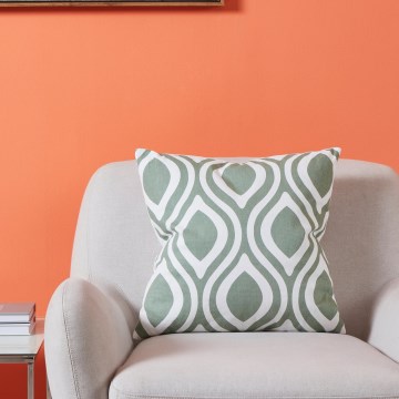 Eglo 420294 - Dekorativ kudde CHEVERY 45x45 cm grön