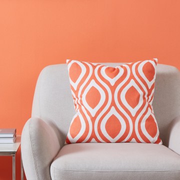 Eglo 420295 - Prydnadskudde CHEVERY 45x45 cm orange
