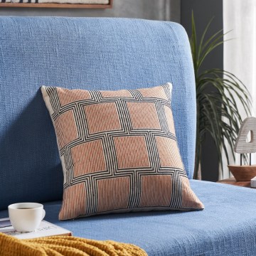 Eglo 420308 - Dekorativ kudde CHEVERY 45x45 cm brun