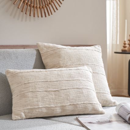 Eglo 420336 - Dekorativ kudde SHILABO 50x30 cm beige