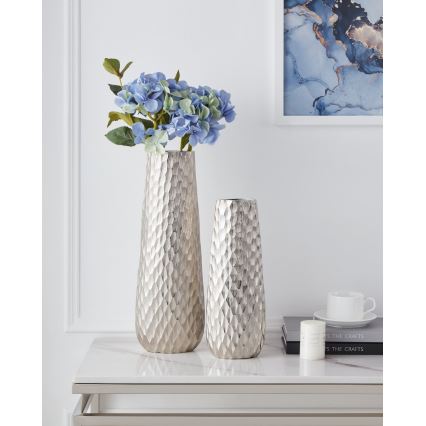 Eglo - metalvas 40,5x14 cm silver