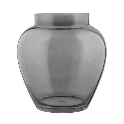 Eglo 421211 - Glasvas ASINDRO 23,5x22 cm svart/rökfärgad
