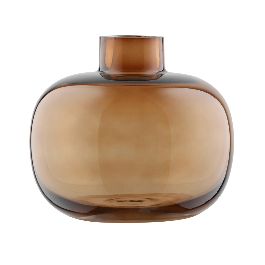 Eglo 421213 - Glasvas SIRANANA 11,8x13 cm brun/rökfärgad