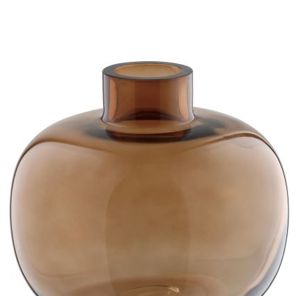 Eglo 421213 - Glasvas SIRANANA 11,8x13 cm brun/rökfärgad