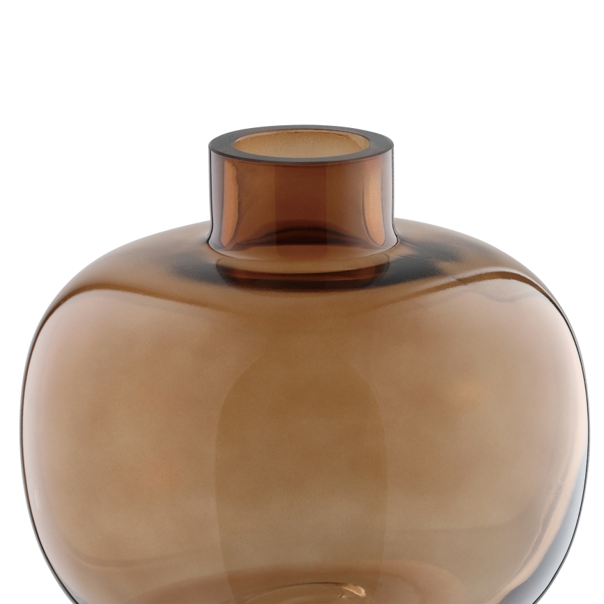 Eglo 421213 - Glasvas SIRANANA 11,8x13 cm brun/rökfärgad