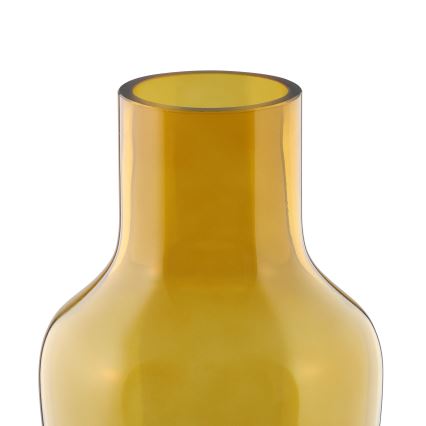 Eglo 421223 - Glasvas SIRANANA 25x13,3 cm gul/rökfärgad