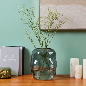 Eglo 421239 - Glasvas MAROSAVA 23x20 cm svart/rökfärgad