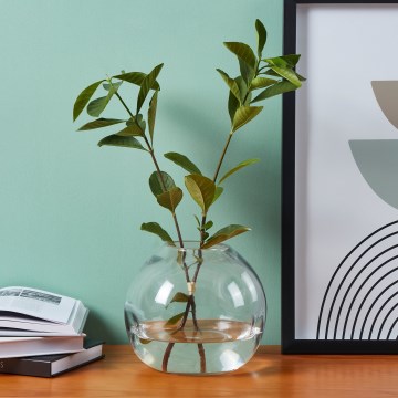 Eglo 421241 - Glasvas MAROSAVA 17x20 cm grå/rökfärgad